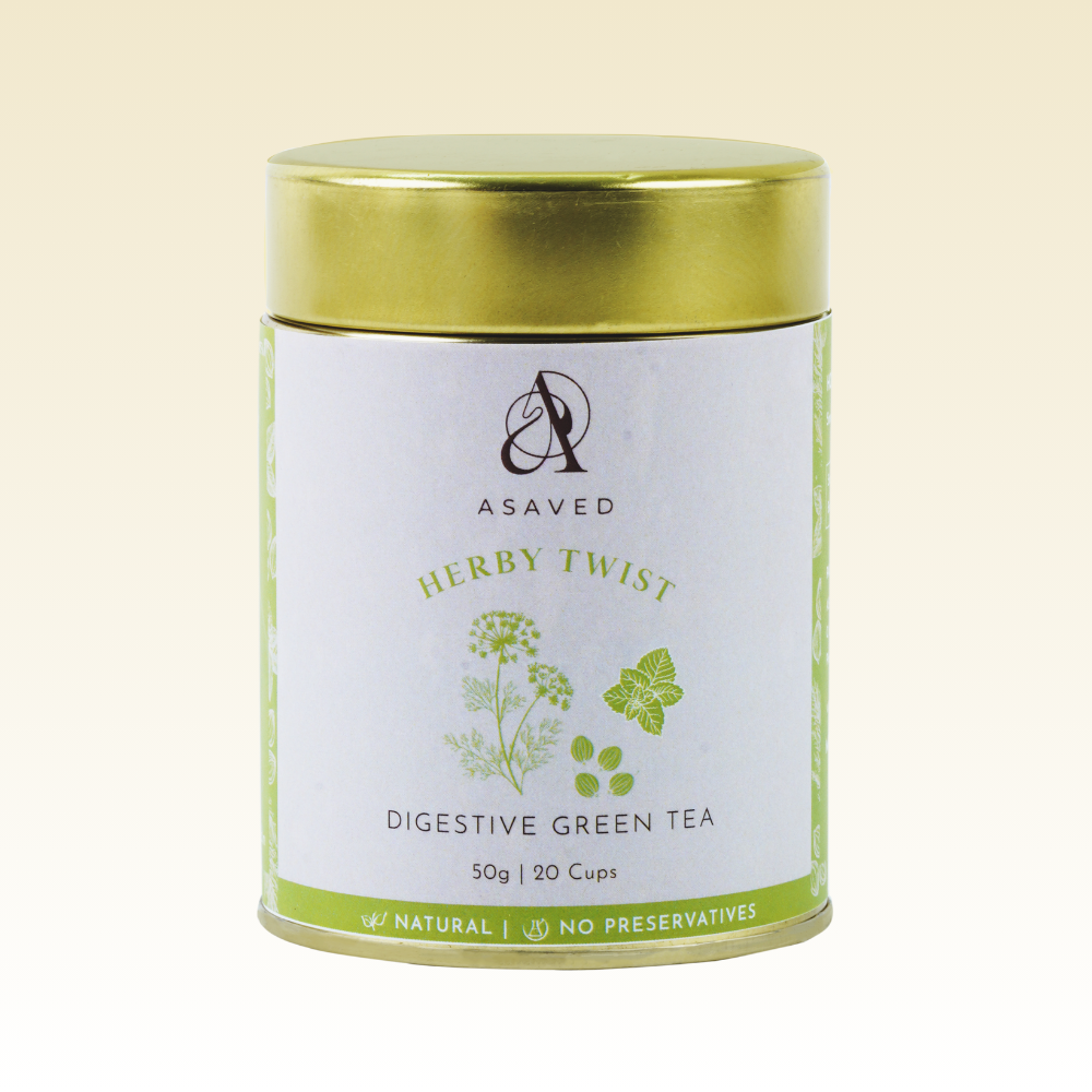 Herby Twist: Digestive Green Tea