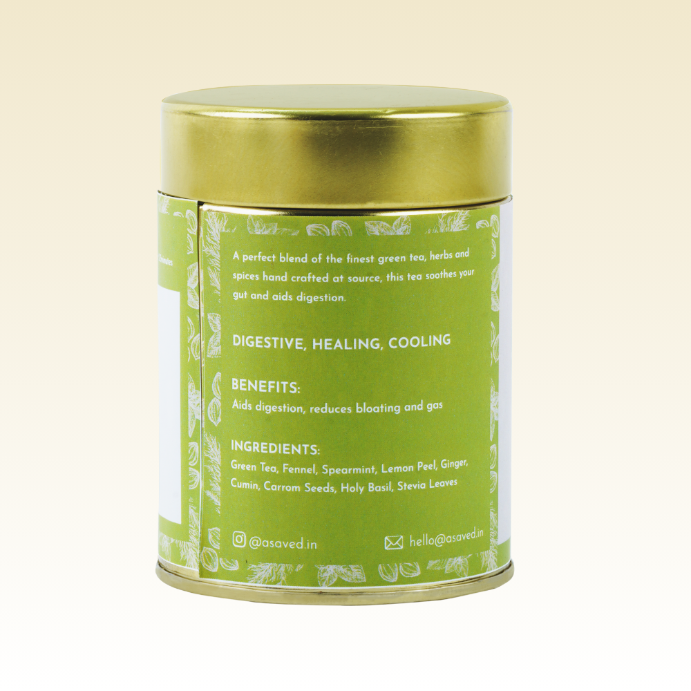 Herby Twist: Digestive Green Tea
