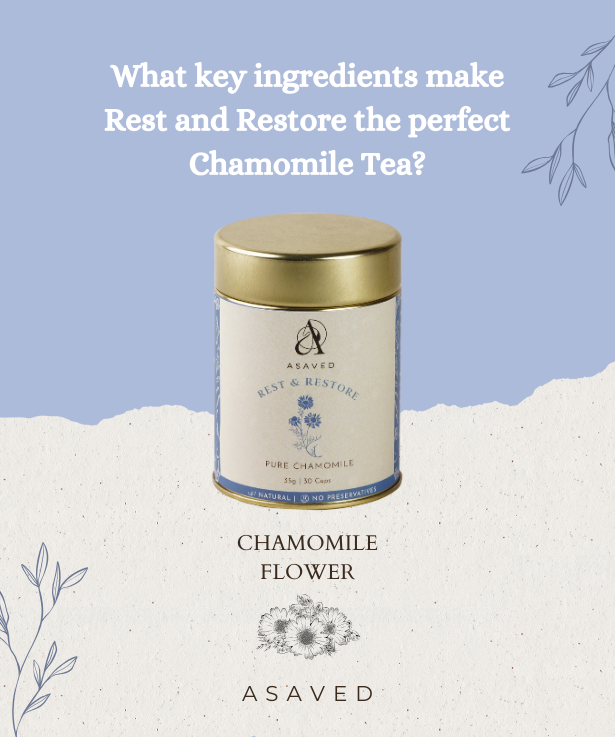 Rest and Restore : Pure Chamomile Tea