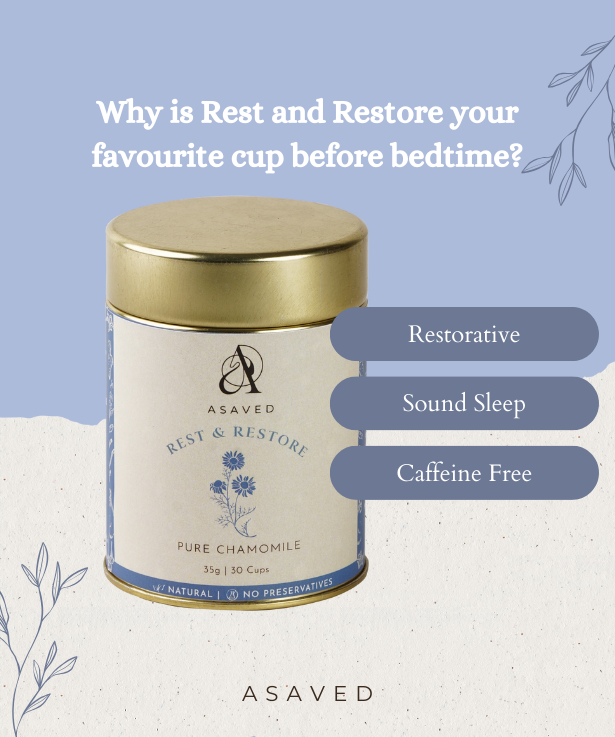 Rest and Restore : Pure Chamomile Tea