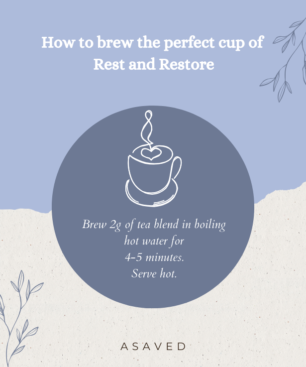 Rest and Restore : Pure Chamomile Tea