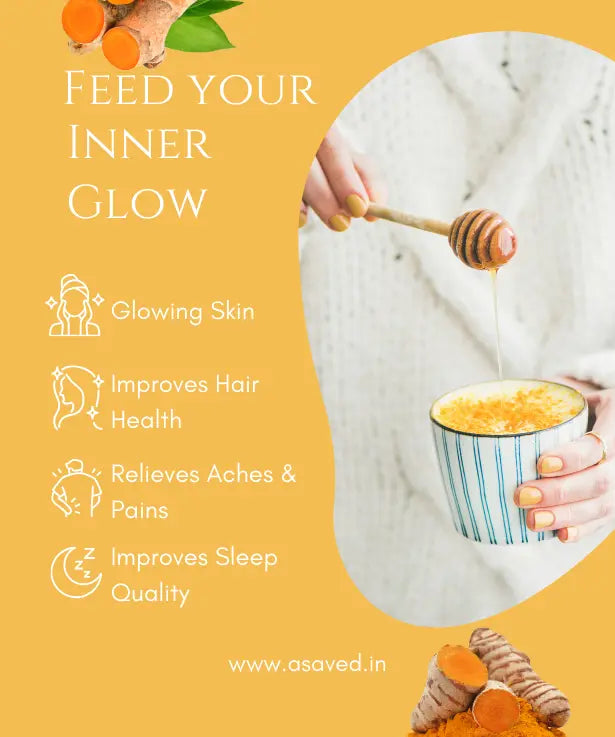 Golden Glow: Amba Haldi Latte Mix