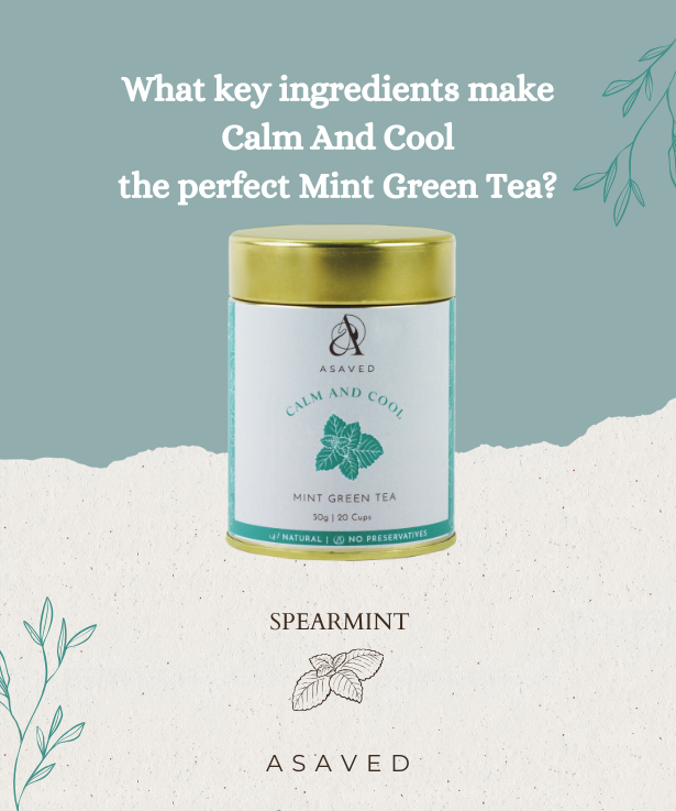 Calm & Cool: Spearmint Green Tea