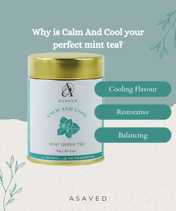 Calm & Cool: Spearmint Green Tea