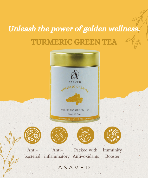 Holistic Cleanse: Turmeric Green Tea