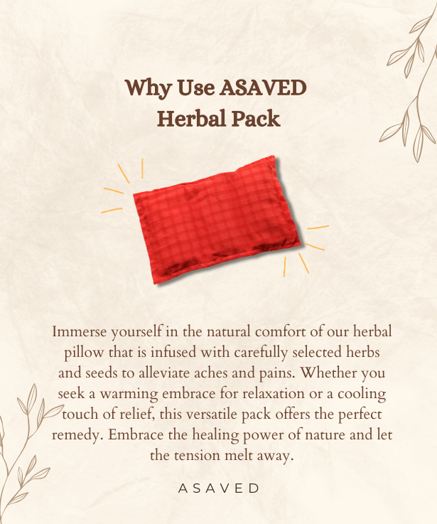 Herbal Pillow for aches and pain. 